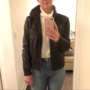 Brown Leather Jacket